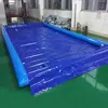 PVC Portable Airtight Cleaning Inflatable Car Wash Mat, Inflatable Car Water Collector Containment Mat 4