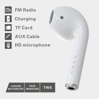

Giant Headset Speaker Bluetooth Earphone Mode Wireless Portable Speaker Music Loudspeaker Support FM Radio Mic TF Card AUX Cable