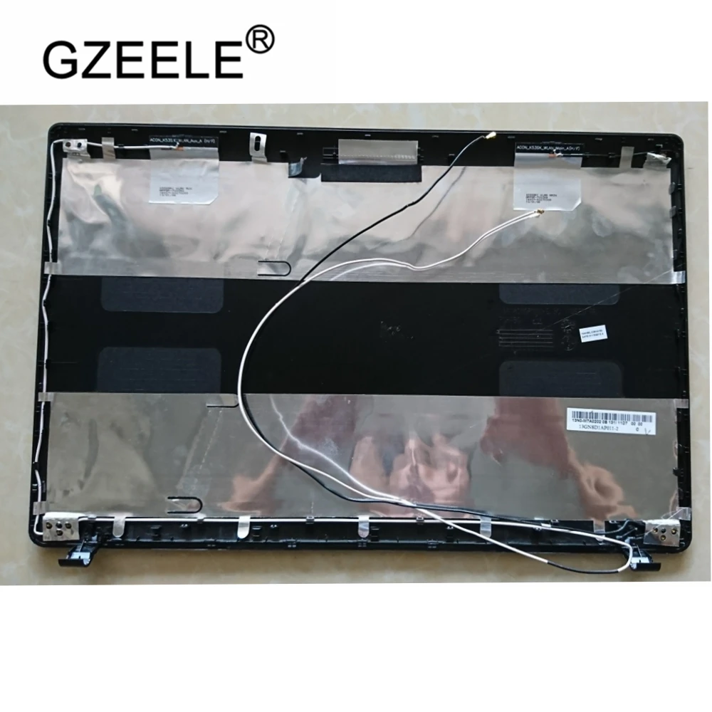 GZEELE ЖК-чехол для ноутбука ASUS K53S k53 A53 X53S K53SJ Seires lcd задняя крышка чехол, черный