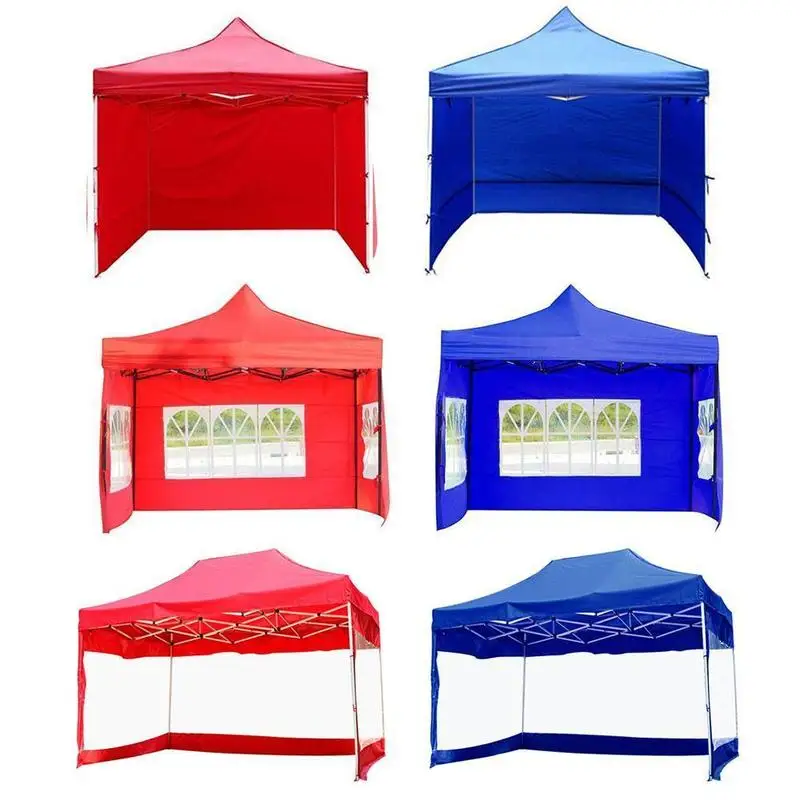 Four-corner Folding Tent Cloth Waterproof And Transparent Outdoor Sun Shade Tarpaulin Garden Supplies Summer Awnings Accessories outdoor awnings rainproof tarpaulin