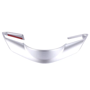 

Chrome ABS Steering Wheel Decoration Cover Trim Frame Sticker for Mazda CX-3 CX-4 CX-5 2017-2020 Car Inner Accessories