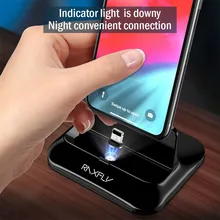 Usb type-C Магнитная подставка Зарядное устройство Док-станция Подставка для подзарядки синхронизирующая док-станция Держатель беспроводного зарядного устройства для SAMSUNG S10 для iPhone X 8 7 6