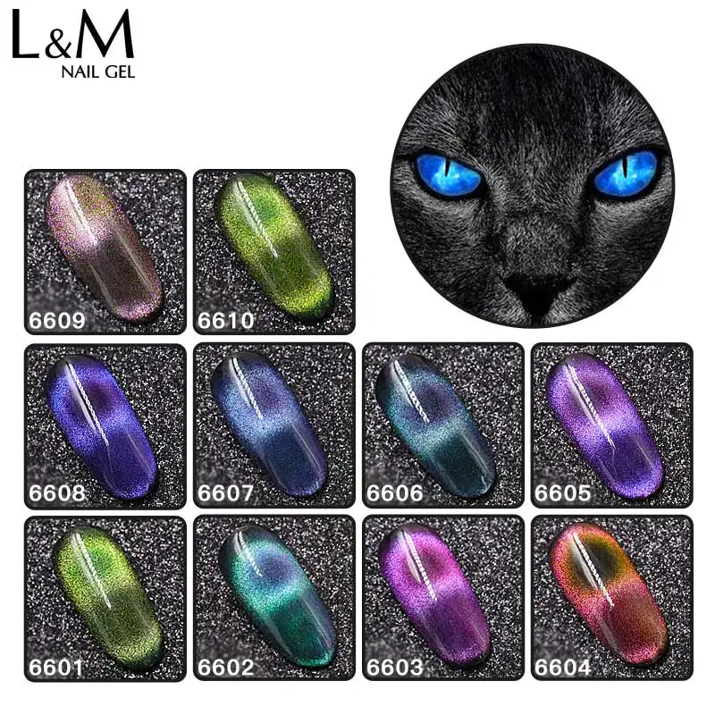 3 шт ibdel 9D Galaxy Cat Eyes светодиодный Гель-лак для ногтей Хамелеон для использования с магнитом УФ-лак для ногтей Блестящий гель нужен черный базовый слой