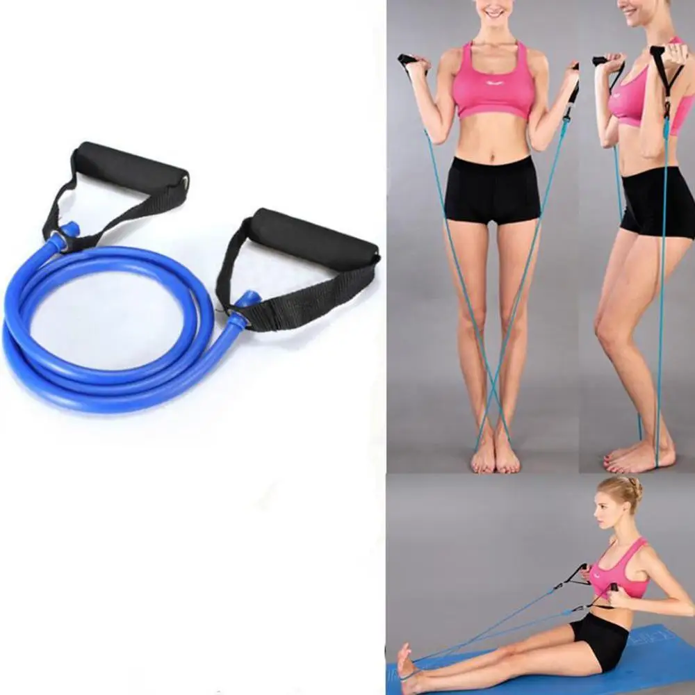 Word puller Sports Resistance Fitness Bands Elastic Stretch Yoga Gym Excercise Band Cord