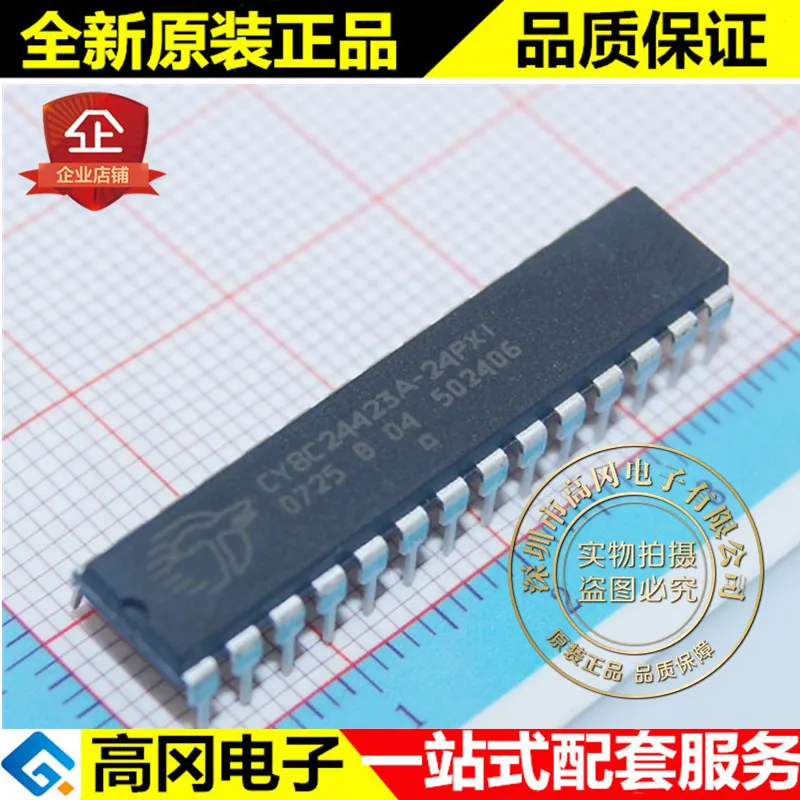 5 шт./лот CY8C24423A-24PXI DIP28 CYPRESS8-24 МГц 4KB высокое качество./