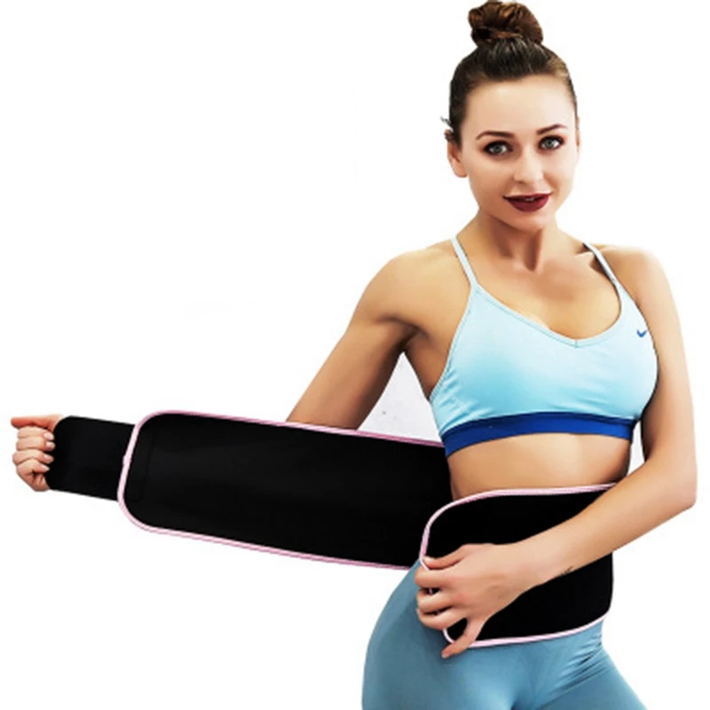 

Gym Belt Outdoor Sports Sweat Belt Waist Trimmer Weight Loss Sweet Sweat Band Wrap Belly Slimming Fitness Belt For Women