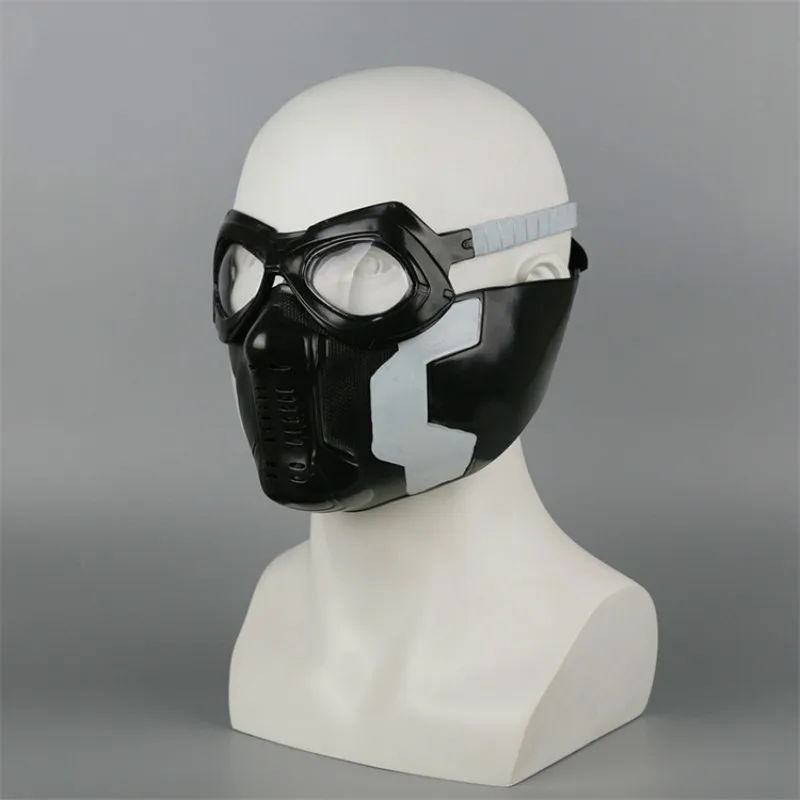 Капитан Америка Civil War Зимний Солдат баки Барнс Маскарадная маска для взрослых мужчин женщин Eyeshade шлем принадлежности на хеллоуин для косплея