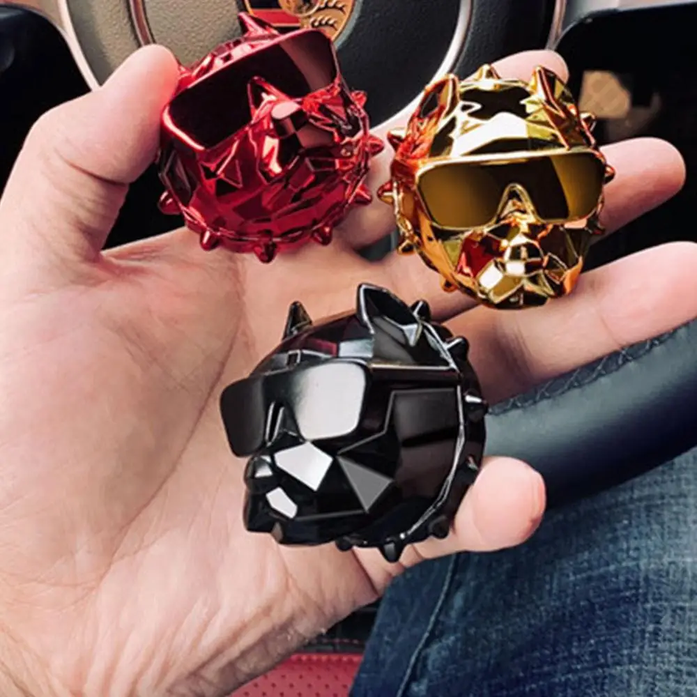 

Hot Bulldog Shape Car Air Freshener Perfume Clip Interior Perfume Fragrance Bulldog Aroma Diffuser Ventilation