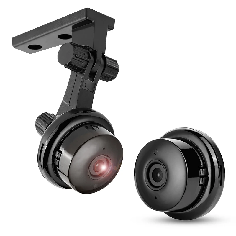 Comprar SNOSECURE inalámbrico 1080P HD IP cámara de Audio de dos vías visión nocturna Video Monitor 360 grados panorámica casa seguridad WIFI Cámara