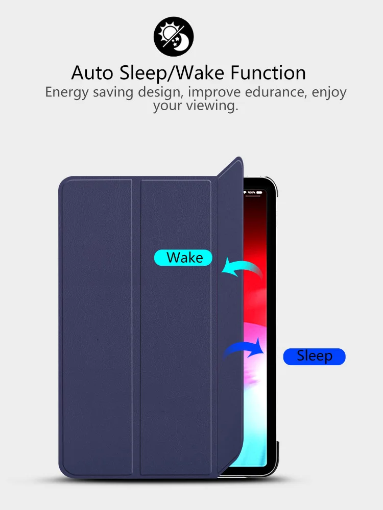 Чехол Funda для iPad Pro 11, чехол для Apple iPad 11 дюймов, A80, Магнитный чехол для планшета+ Защитная пленка для экрана