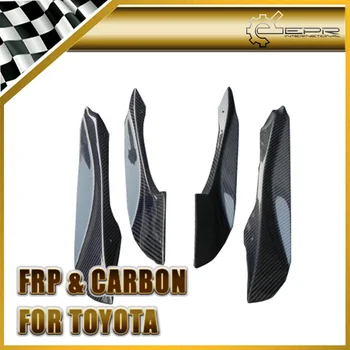 

Car Styling For Toyota FT86 PJDM Style Real Carbon Fiber Front Bumper Inner Canards 4pcs