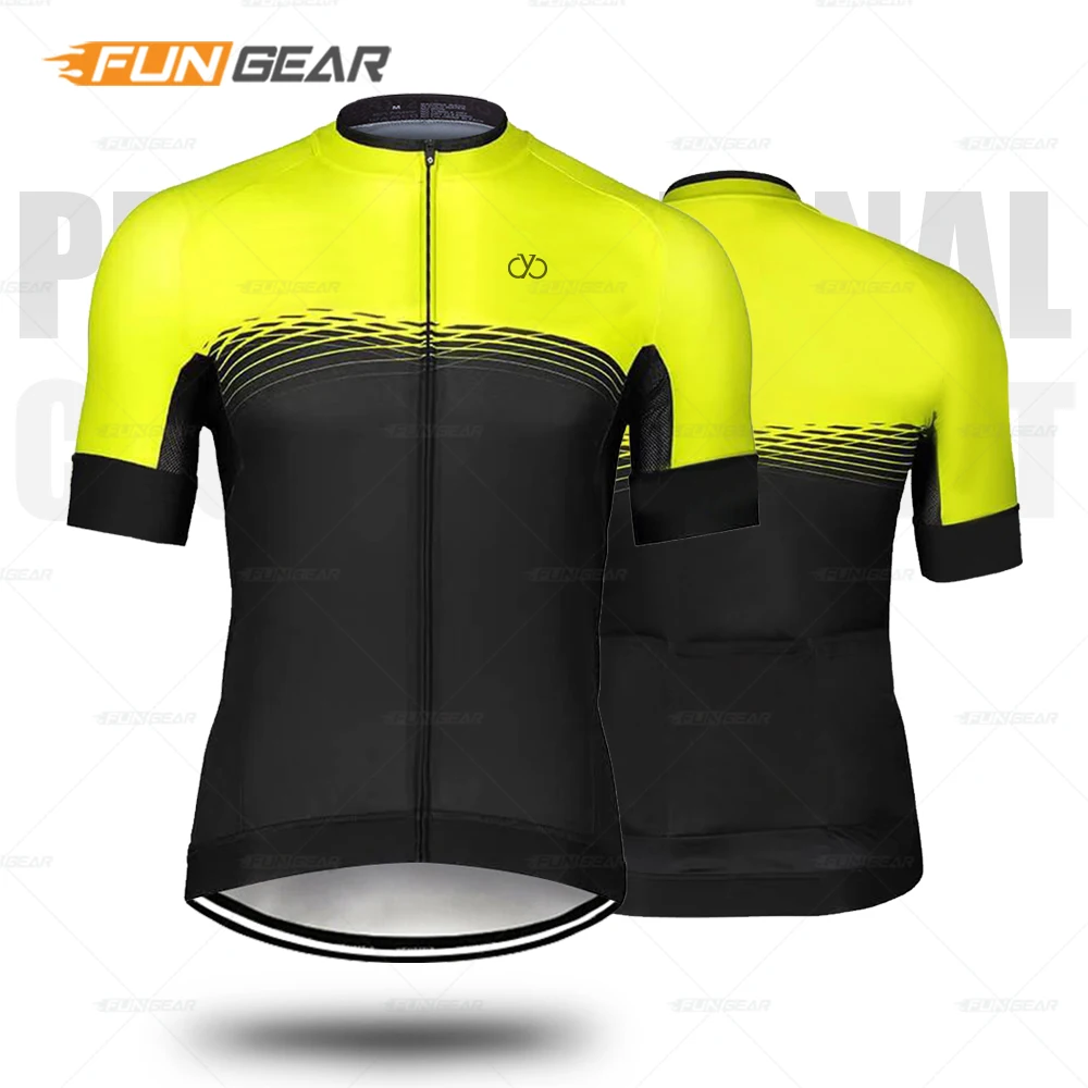 Pro Bike Jersey набор для мужчин одежда велоспорта Униформа с короткими рукавами лето