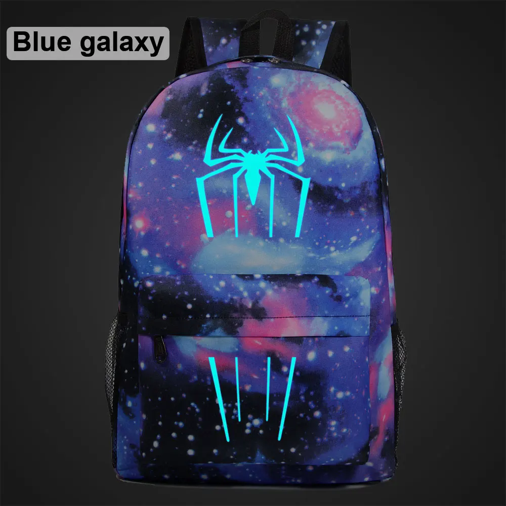 Светящийся Galaxy Venom для мальчиков и девочек, детская школьная сумка, женский рюкзак, подростковые школьные сумки, мужские рюкзаки - Цвет: AL35-23