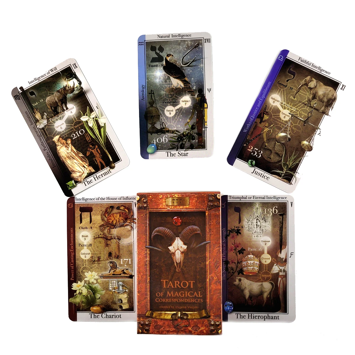 New Arrival Tarot of Magical Correspondences Cards Fortune Guidance Telling Divination Deck Board Game Card | Спорт и развлечения