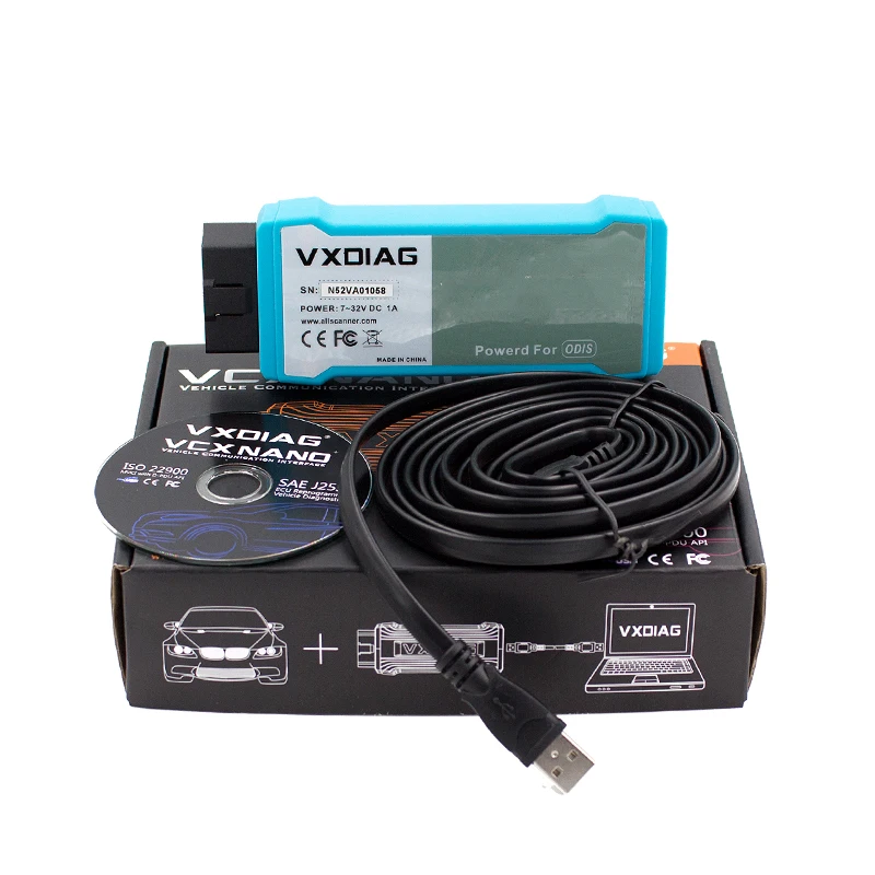 VXDIAG VCX NANO 6154 для ois 5.1.3/5.1.5 V W obd 2 OBDII WI FI Авто диагностический сканер подходит Skoda OCTAVIA