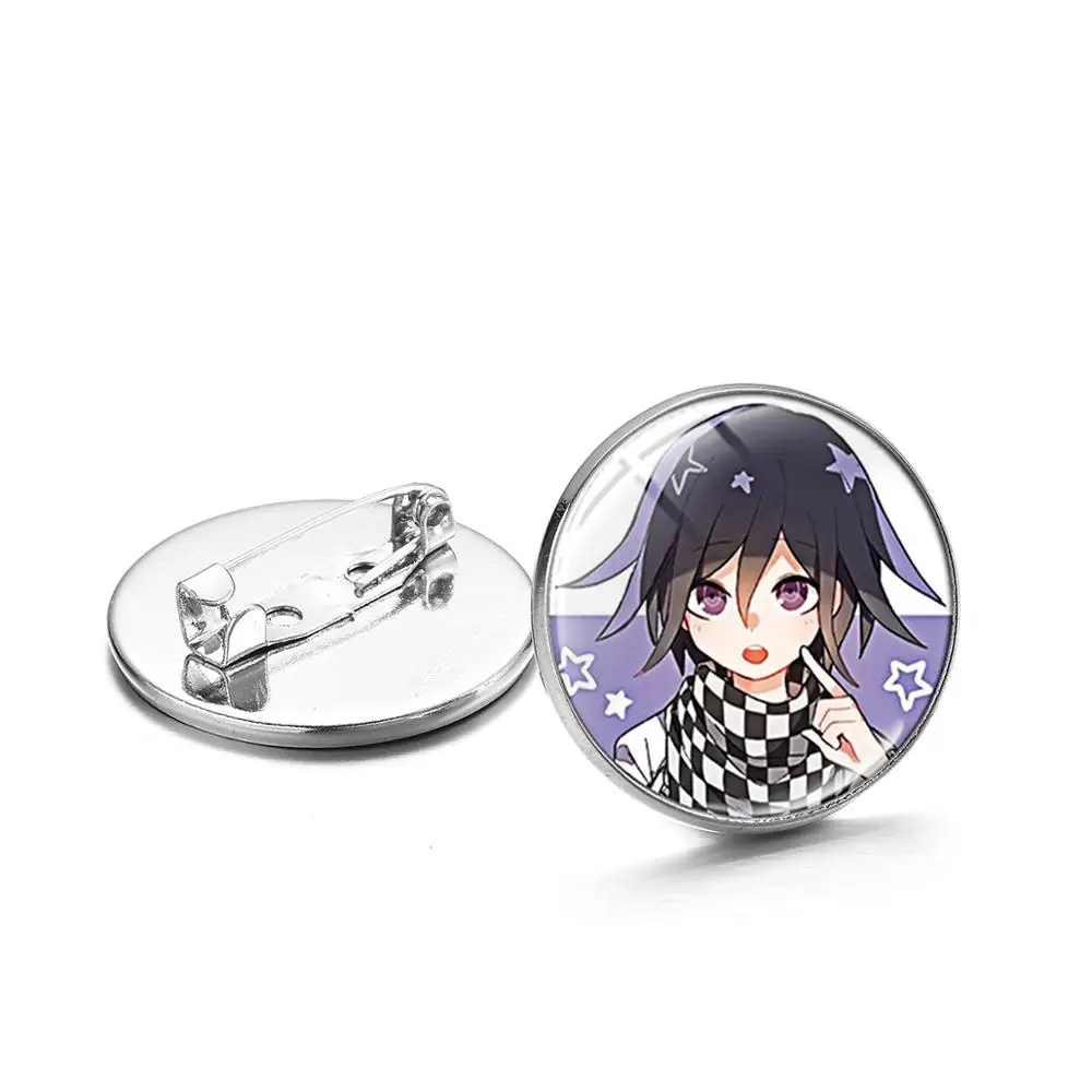 Style 6 SONGDA Danganronpa V3: Killing Harmony броши значки для косплея для рюкзаков одежда Oma Kokichi фигурки брошь коллекция булавок - Окраска металла: Style 6