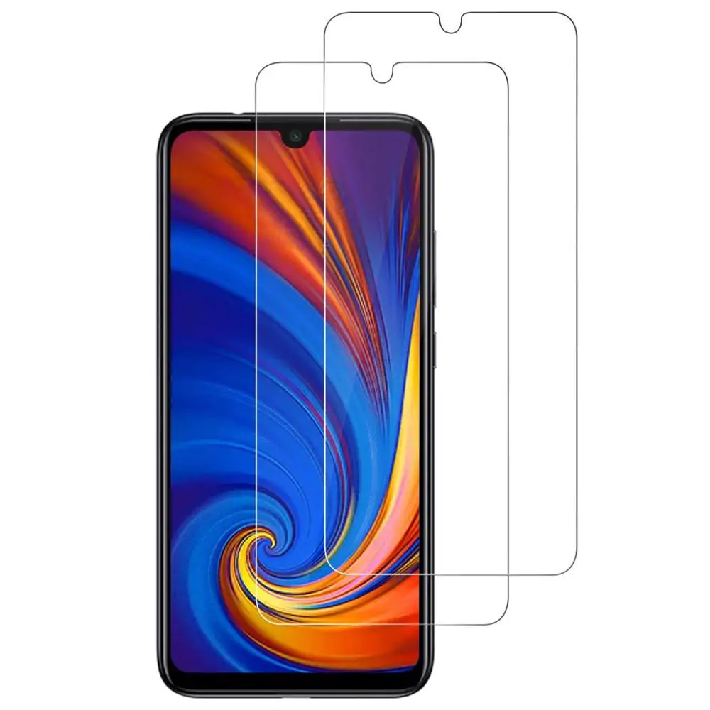 2 шт закаленное стекло полное покрытие для Xiaomi Redmi 7 Go Note Pro note7 Защитная пленка