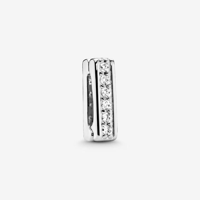 Sterling Silver Charms Beads Original Reflections Clip Heart Clover Crown Charm Fit Pandora Bracelets Diy Jewelry For Women