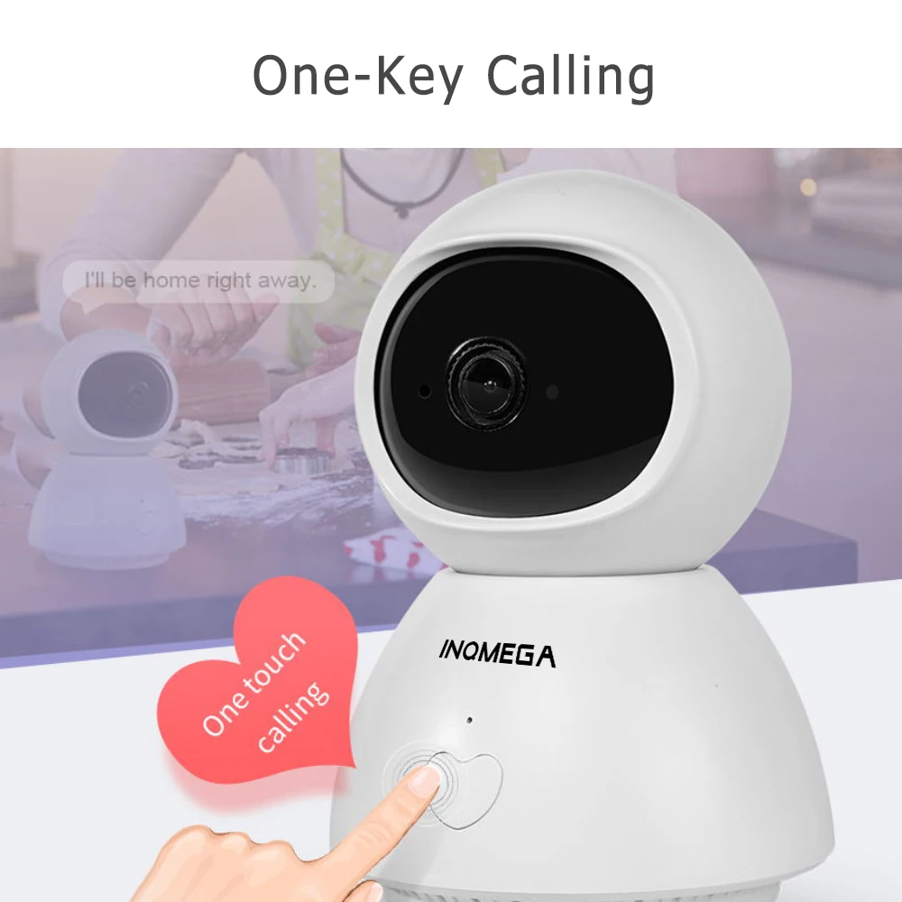 1080P IP Camera WiFi Wireless Mini Smart Home Security CCTV Camera Two-way Audio Night Vision Baby Monitor APP TUYA