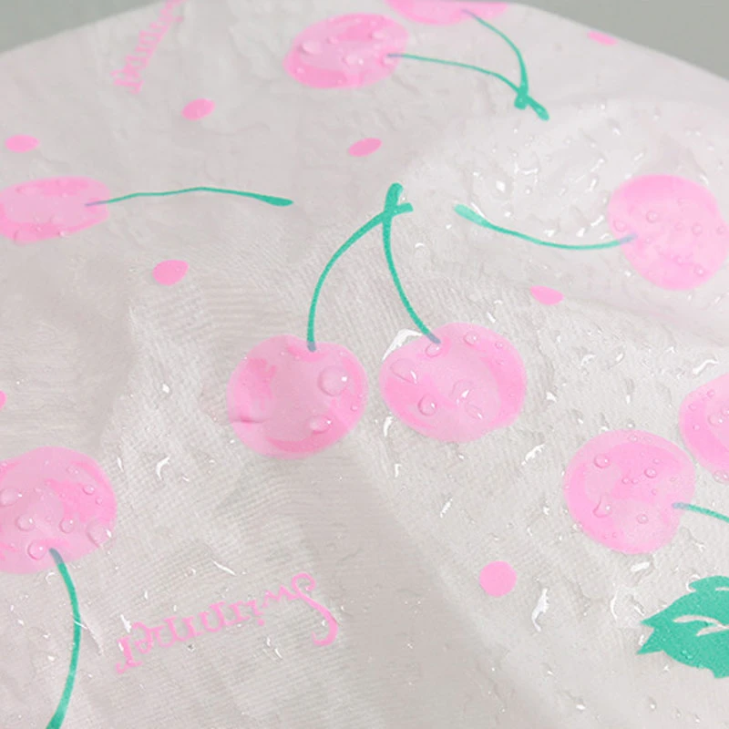 Hot Sale Waterproof Shower Cap Thicken Elastic Bath Hat Bathing Cap For Women Spa Bathing Accessory Hair Salon Bathroom Product