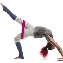 Пояс для йоги латексный Натяжной браслет эластичные резинки для йоги для внутреннего использования для занятий фитнесом