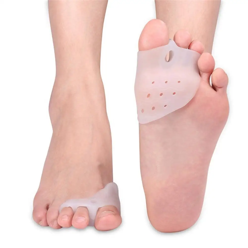 2Pcs Gel Foot Care Tool Bunion Corrector Bone Big Toe Protector Hallux Valgus Straightener Spreader Pedicure | Обувь