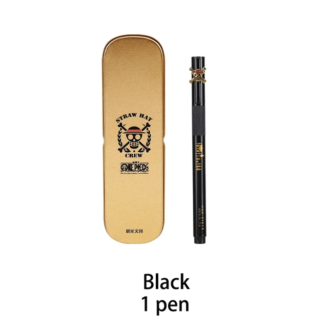 M&G Ink Pen QFPY1710 One Piece Metal Fountain Pen EF Nib Black Pen Gold Pen Signing Pen School Supplies Office Supplies Black