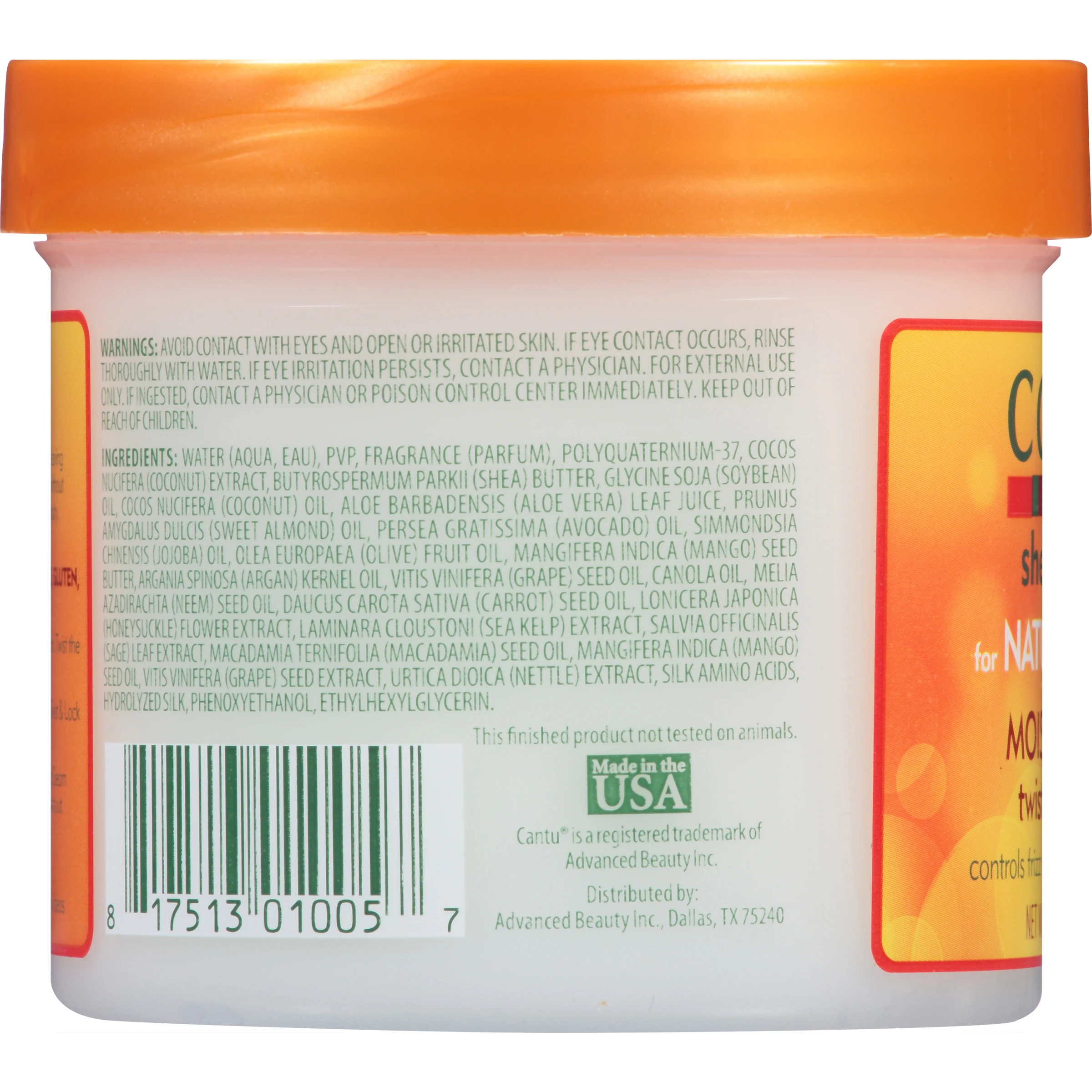 Original Cantu Shea Butter Natural Hair Moisturizing Twist & Lock Gel 13OZ 370g smooth hold