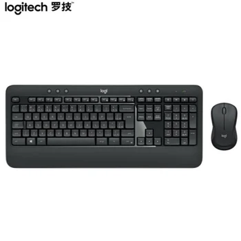 

Logitech MK540 mouse and keyboard set Wireless mouse and keyboard set Office mouse and keyboard set Full size black with wireles