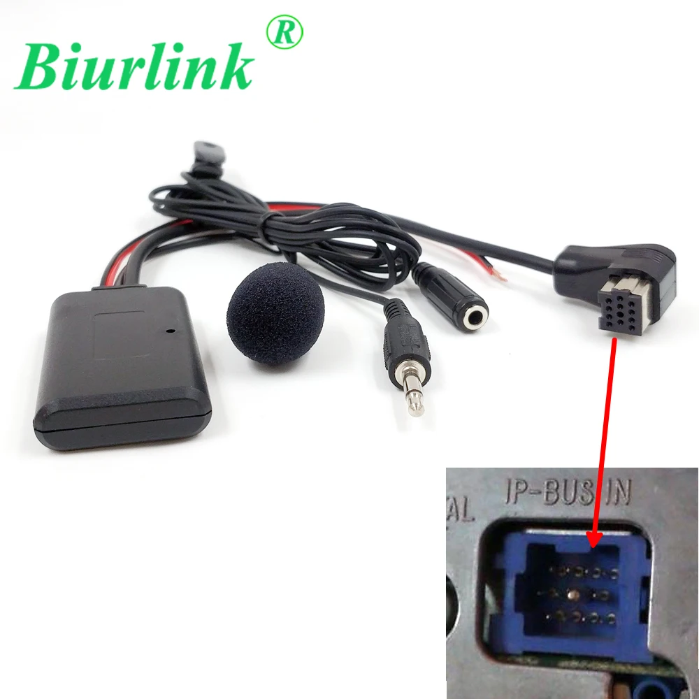 Biurlink For Pioneer DEH-P Car Radio 11Pin IP-BUS Port 300CM AUX Input Bluetooth Microphone Cable - AliExpress Automobiles & Motorcycles