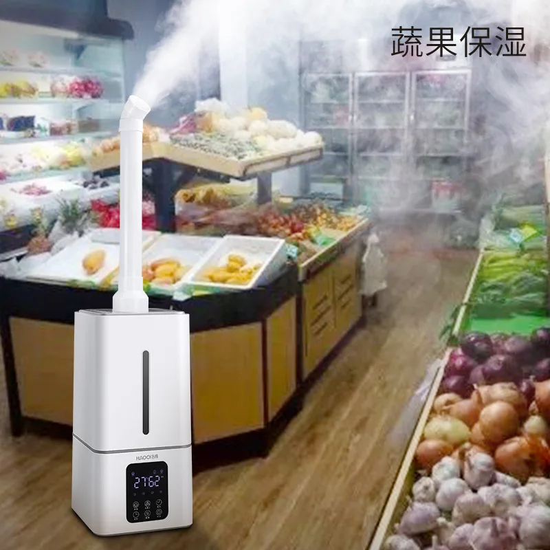 

13L Industrial Humidifier Supermarket for Fruits and Vegetables Remote Control Ultrasonic Air Purifier Keep Fresh YDS-130H
