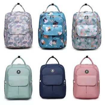 

6 Colors Multifunction Baby Diaper Bag Waterproof Mommy Handbag Large Capacity Maternity Backpack Baby Care Stroller Nappy Bags