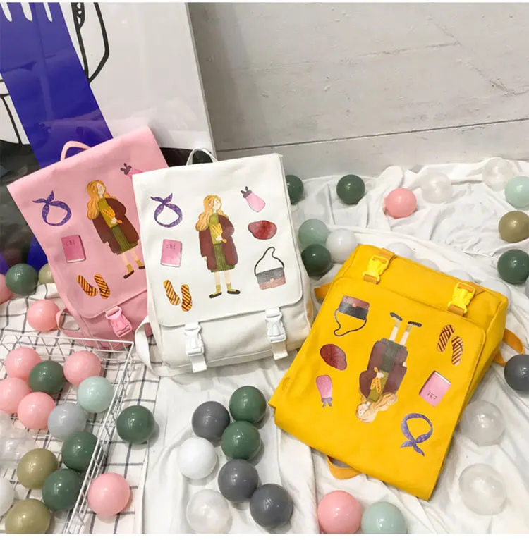 新款双肩包_秋季新款双肩包女学院风卡通休闲韩版可爱学生大容量定制---阿里巴巴_28