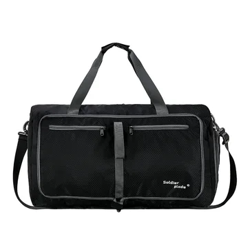 

New Style Folding Travel Bag Shoulder Hand Large Duffel Bag Couples Casual Travel Bag