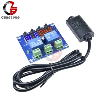 

M452 Dual LED Display Digital Temperature Humidity Controller Thermostat Humidistat Thermometer Hygrometer Temperature Monitor