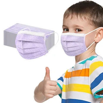

50PCS Disposable Children mask for child masks protecive face mask breathable masque dustproof EarLoop masks Industria