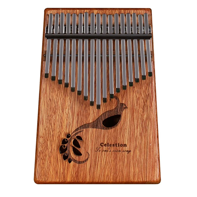 

17 Key Kalimba Creative Mahogany Thumb Piano Popular Africa Musical Instruments Easy to learn for Beginners Gift Tuning Hammer