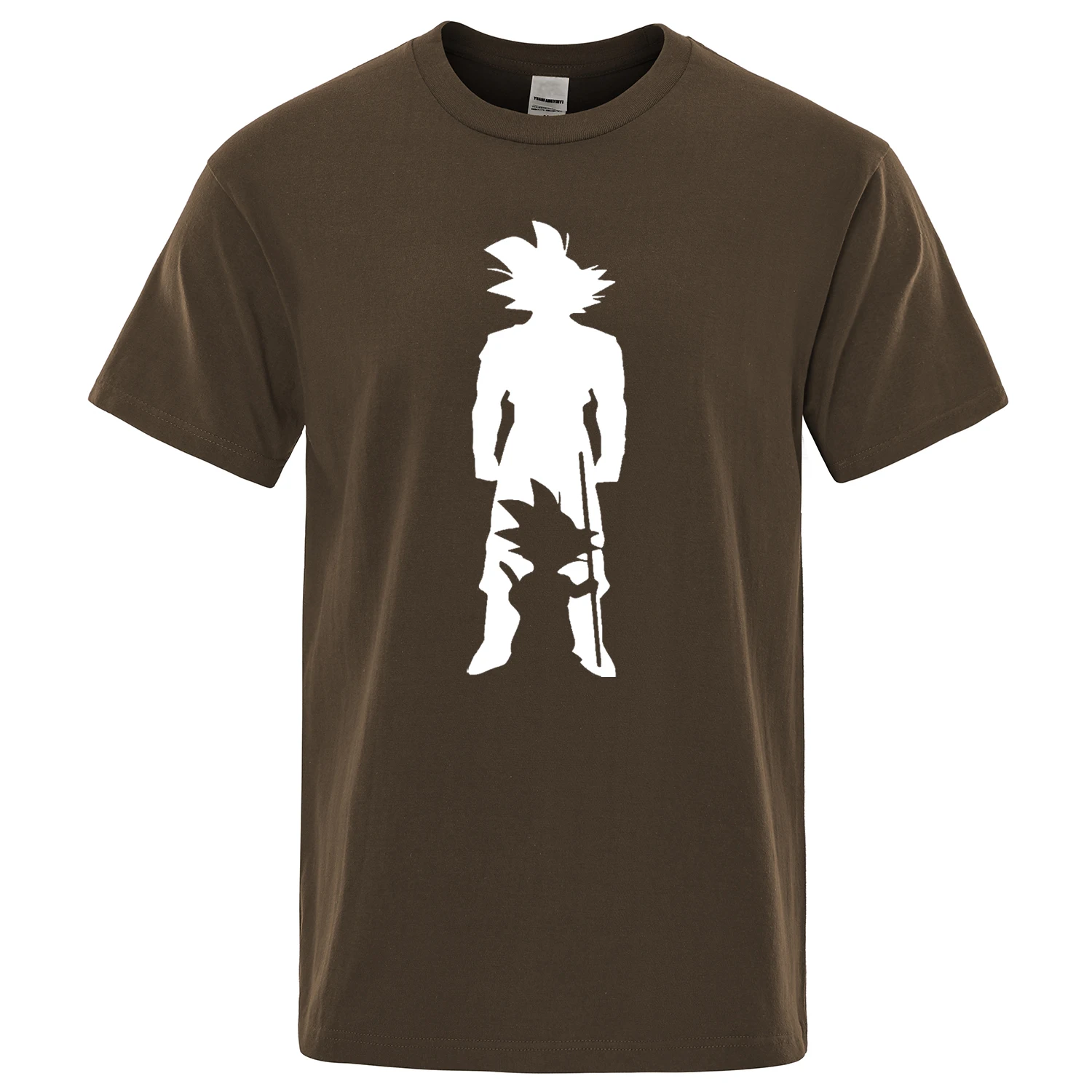 2020 летние новые футболки Dragon Ball Z Мужская футболка с принтом из мультфильма Goku
