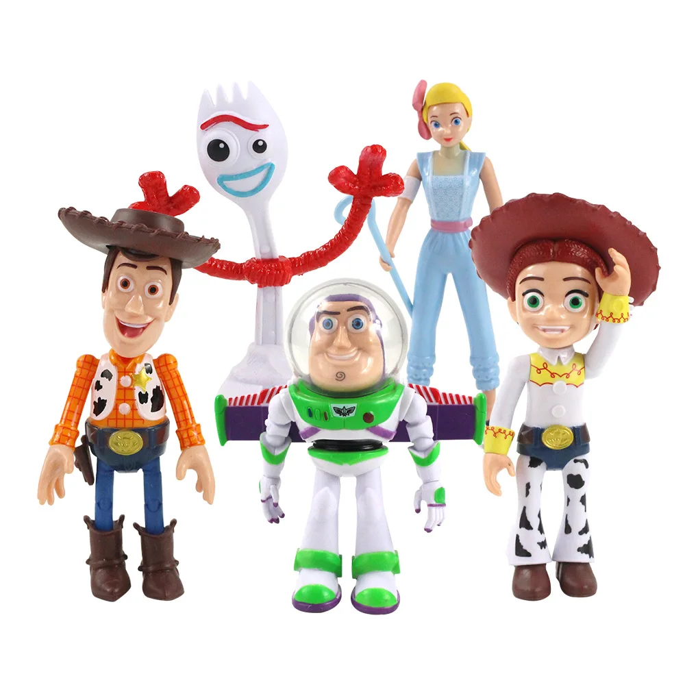 Details about   6 Disney Toy Story Character Figures Woody Jessie Buzz Hamm & Aliens 