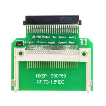 

CY CF Compact Flash Merory Card to 50pin 1.8 Inch IDE Hard Drive SSD Converter Adapter for Toshiba