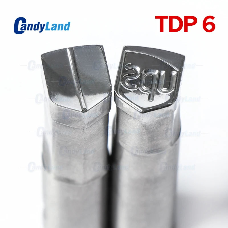 

CandyLand TDP6 UP-S Milk Tablet Die 3D Pill Press Mold Candy Tablet Stamper Custom Logo Calcium Tablet Die For TDP Machine