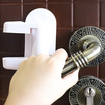 

Multifunctional Child Safety Protection Buckle Anti-theft Door Switch Insurance Against Baby Opening Door Handle Limit