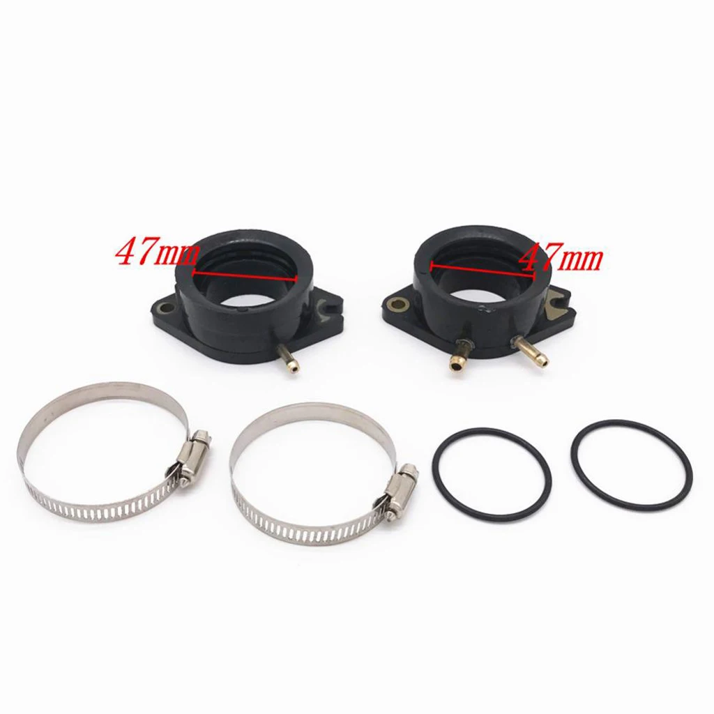 Carburetor Interface Joint Connector Adapter Fit for Yamaha VIRAGO 750 XV750