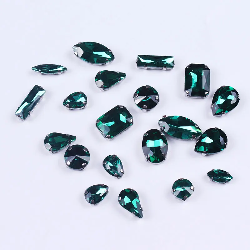 Блеск смешанные Форма стеклянные стразы s для одежды розового цвета с плоской