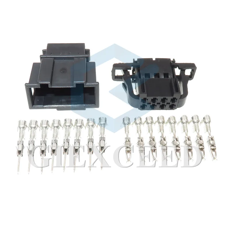 

2 Sets 8 Pin 1.5mm Series 3B0972724 3B0972734 Automotive Connector Wire Harness Sockets 3B0 972 724 3B0 972 734 For VW