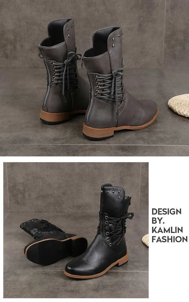 Botas de cano médio