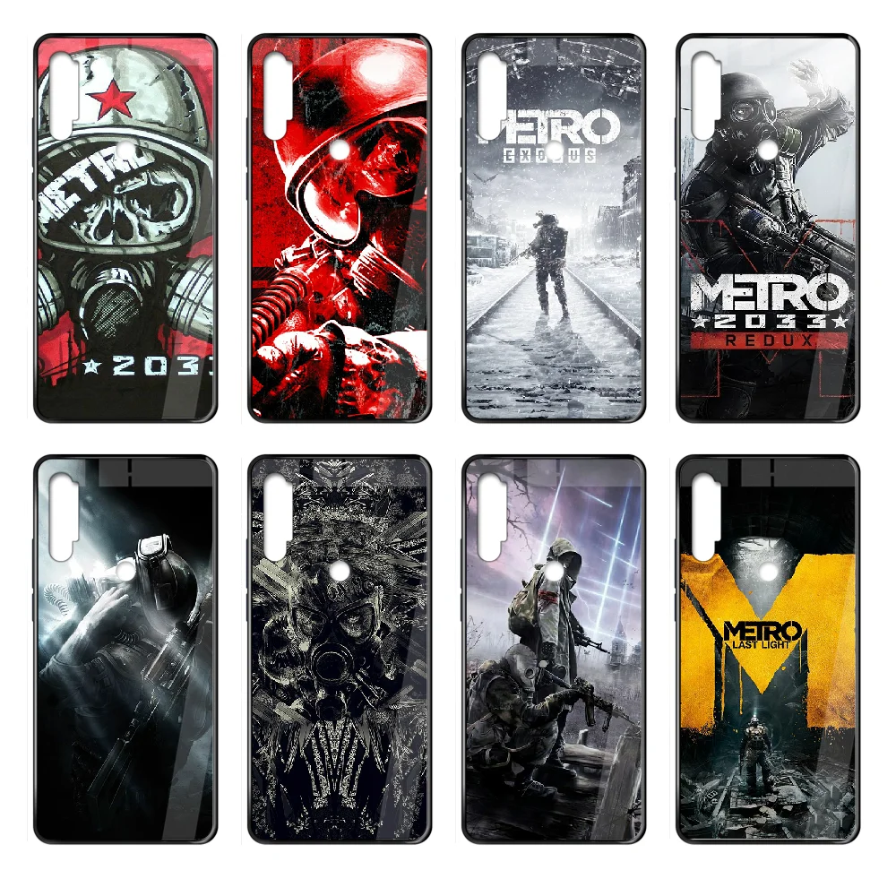 Чехол для телефона game Metro 2033 чехол Xiaomi Redmi Note S2 4 5 6 7 8 K20 A S X Plus Pro черный силиконовый