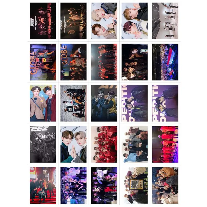 ATEEZ Album HD Photo Cards (100Pcs/set)