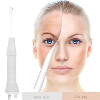 

High Frequency Facial Machine Electrode Glass Tube Electrotherapy Acne Anti-inflammatory Skin Tightening Wrinkle Spa Salon Home