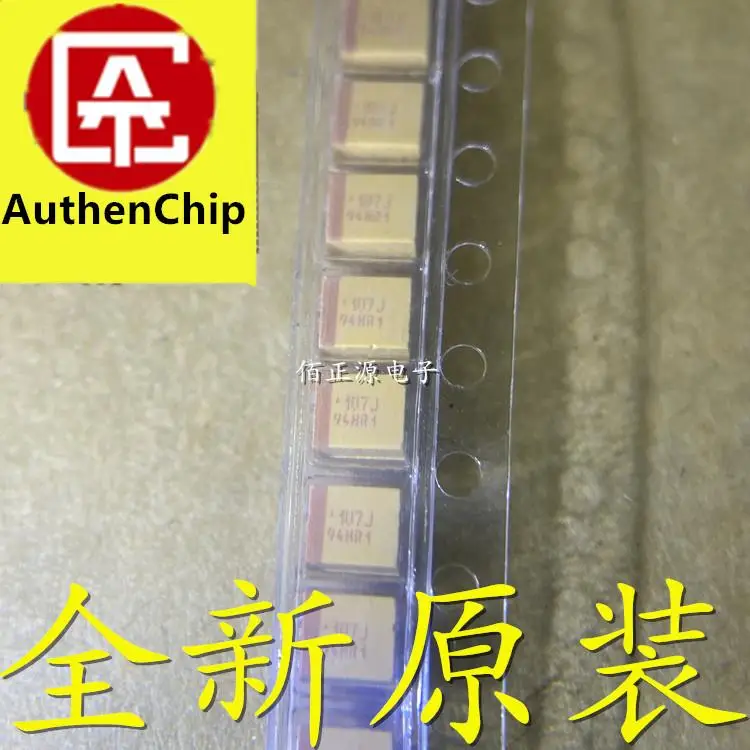 

10 шт. 100% оригинальные новые в наличии SMD Танталовый конденсатор 3528B 6,3 V 100 мкФ 10% тайб107k006rnj 1210